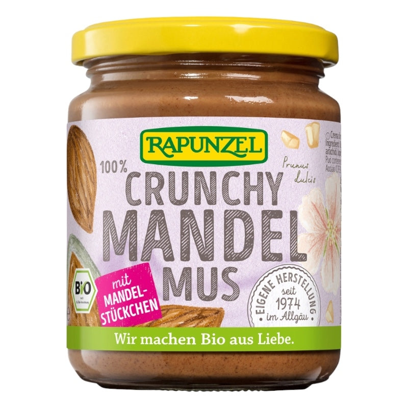 Purée d'amandes crunchy BIO