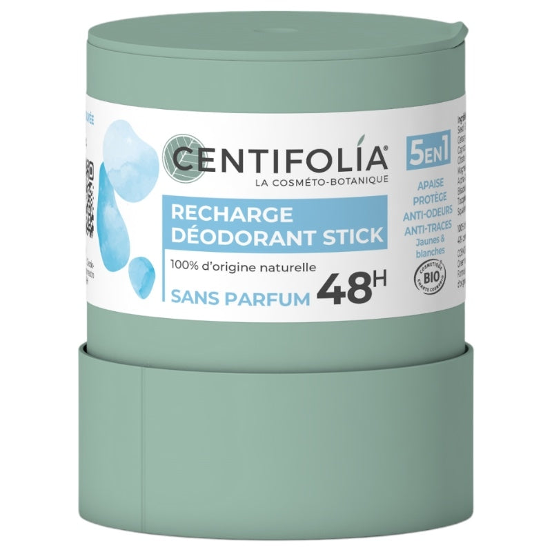 Centifolia - Recharge déodorant stick BIO sans parfum 50g