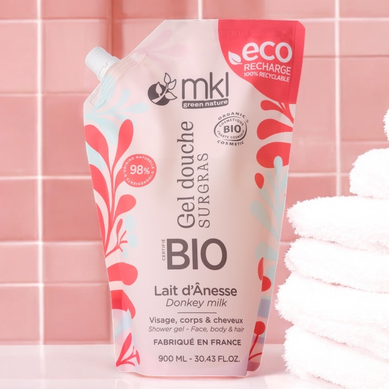MKL Green Nature - Nachfüllung Duschgel Eselsmilch BIO 900ml