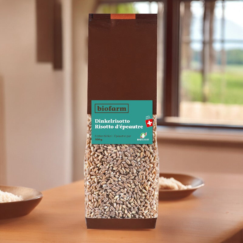 Biofarm - Bio-Dinkelrisotto aus der Schweiz 500g