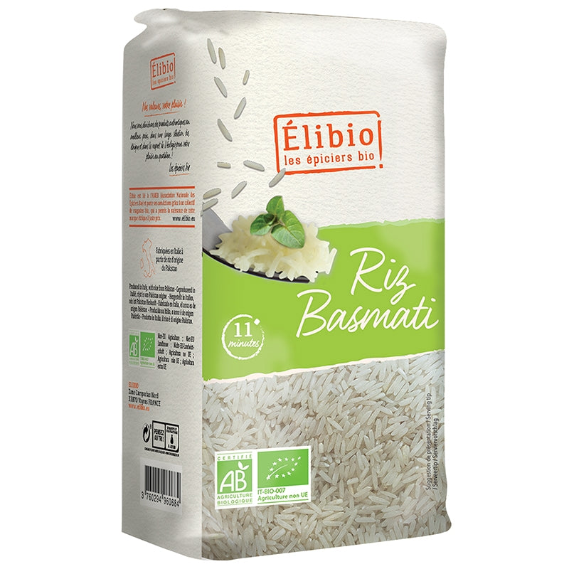 Elibio - Bio-Basmatireis (weiß) 1kg