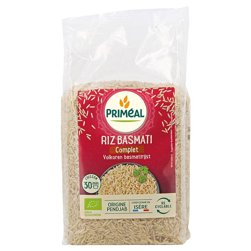 Bio-Vollkorn-Basmatireis - 1 kg - Priméal