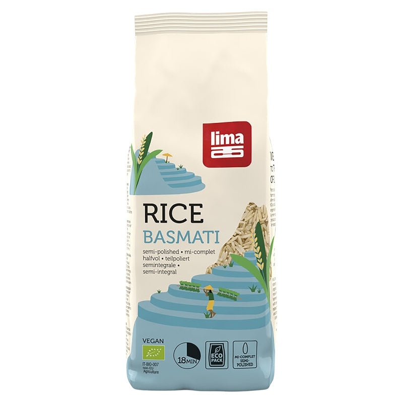 Lima - Bio-Basmatireis halbvollkorn 500g