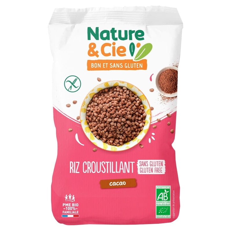 Bio-Knuspriger Kakaoreis - 200 g - Nature&Cie