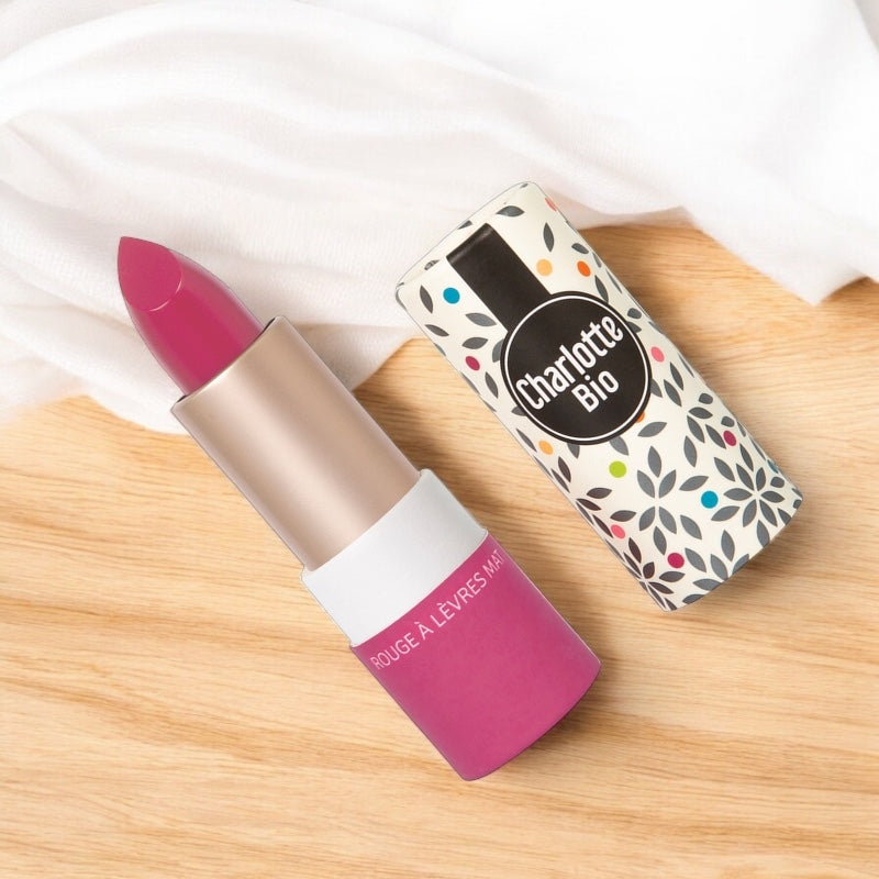 Charlotte Bio - Rouge à lèvres mat rose girly BIO 3.5g