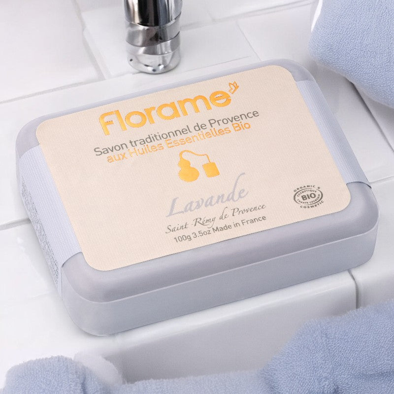 Florame - Savon BIO lavande 100g