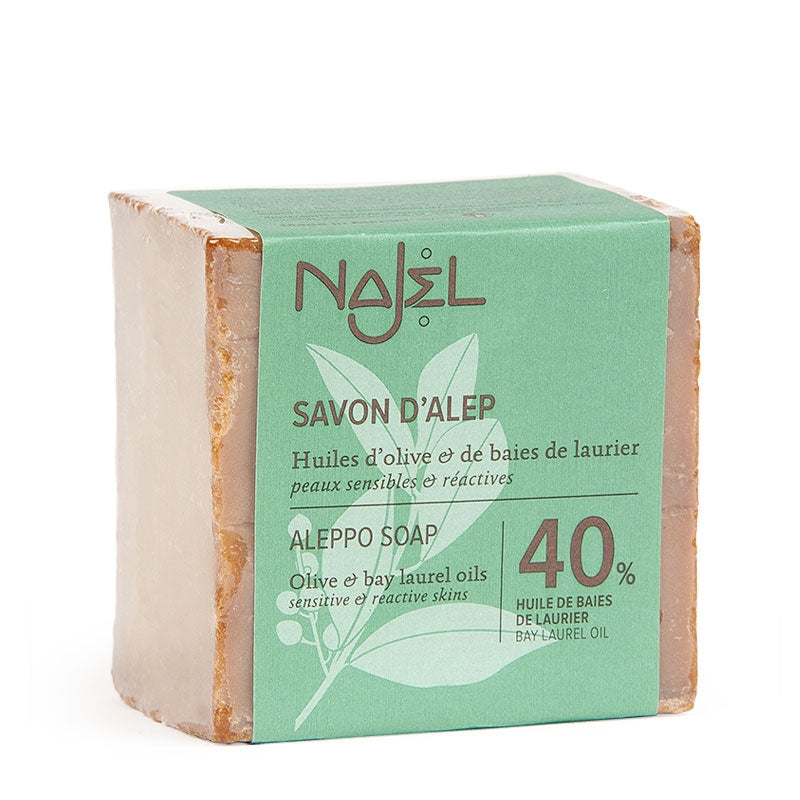 Aleppo-Seife - Olivenöl & 40 % Lorbeerbeeren