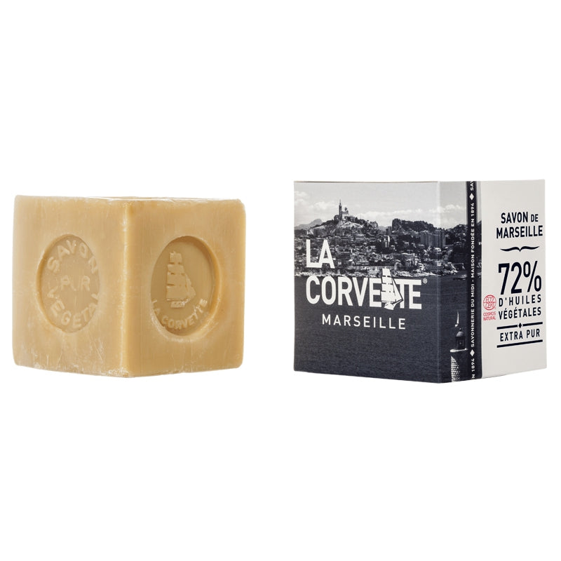 La Corvette - Savon de Marseille blanc 300g
