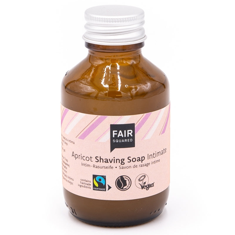 Fair Squared - Savon de rasage intime BIO abricot 100ml
