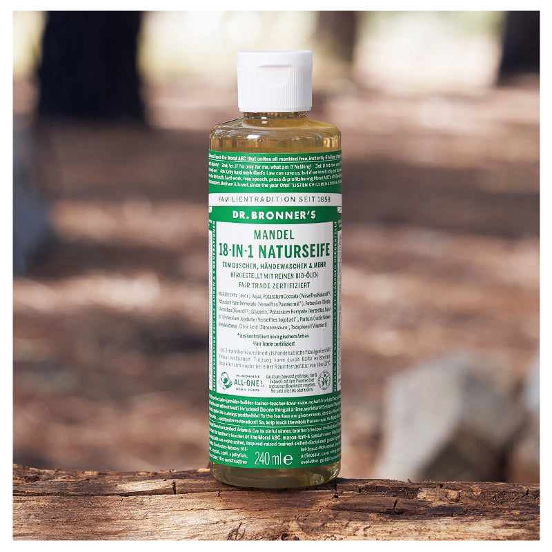 Dr. Bronner's - 18-in-1 Flüssigseife Mandel BIO 240ml