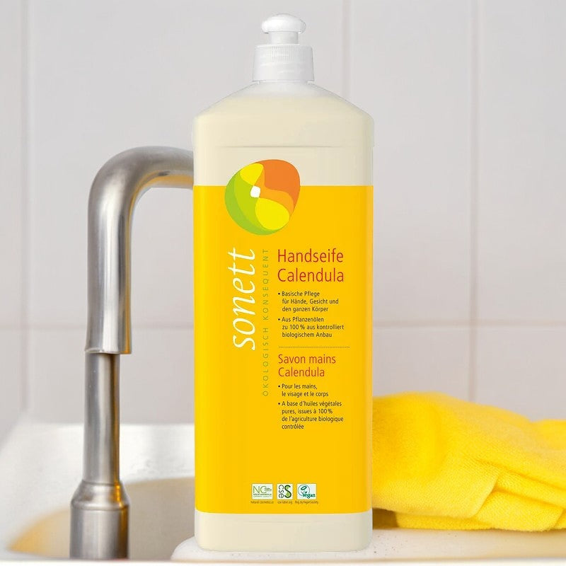 Savon liquide mains, visage & corps calendula ECO - 1l