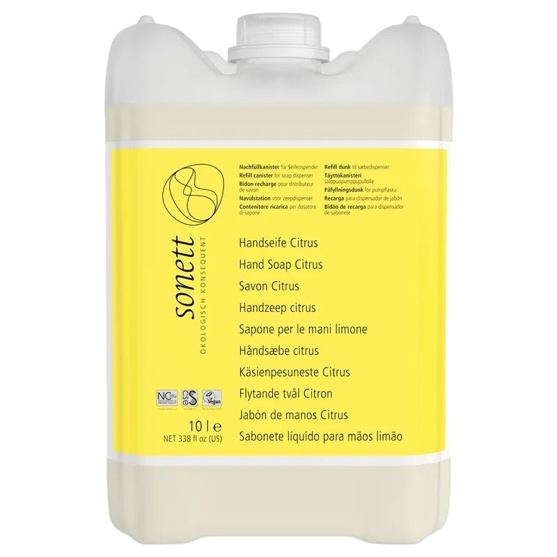 Savon liquide mains, visage & corps citrus ECO
