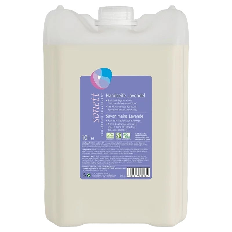 Savon liquide mains, visage & corps lavande ECO
