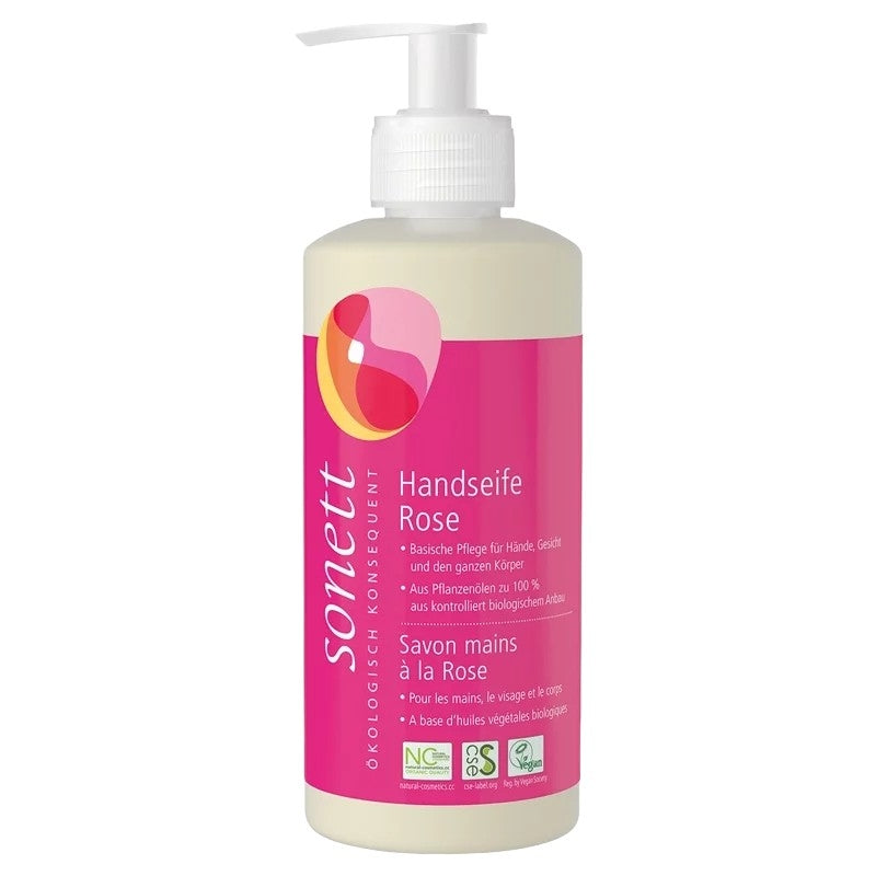 Savon liquide mains, visage & corps rose ECO - 300ml