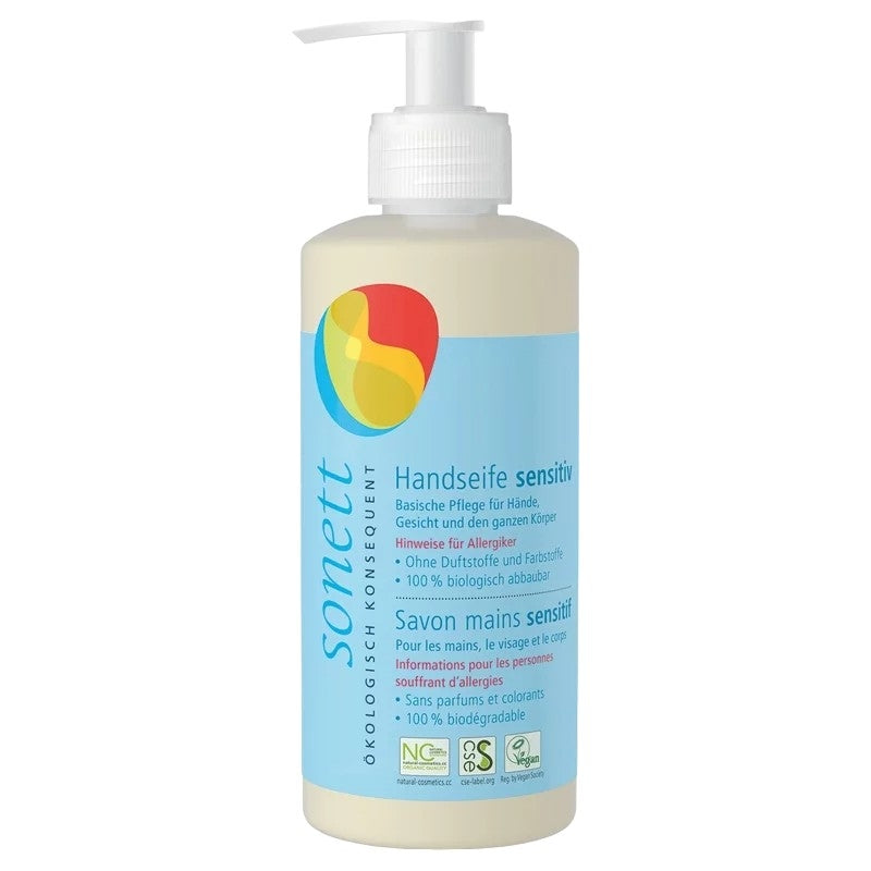 Savon liquide mains, visage & corps sensitif sans parfum ECO - 300ml