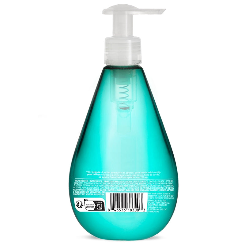 Savon liquide pour les mains écologique cascade d'eau