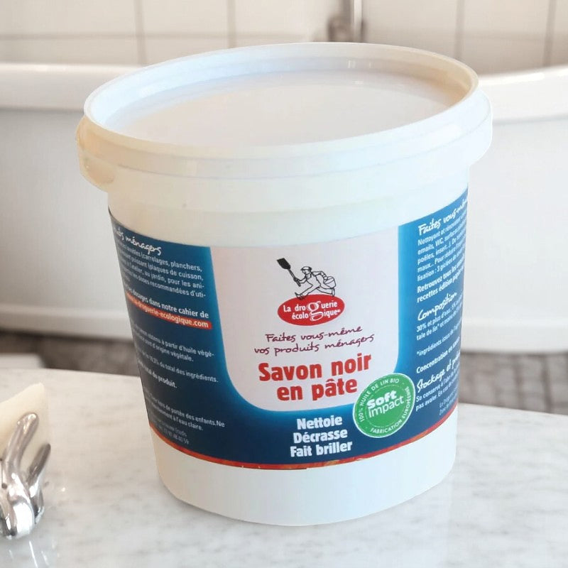 La Droguerie Écologique - Schmierseife in Paste aus BIO-Sonnenblumenöl 1kg