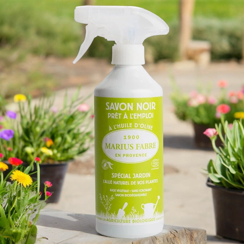 Savon noir liquide prêt à l'emploi "spécial jardin"