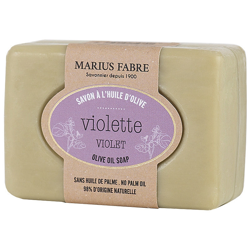 Marius Fabre - Savonnette à l'huile d'olive & à la violette 100g