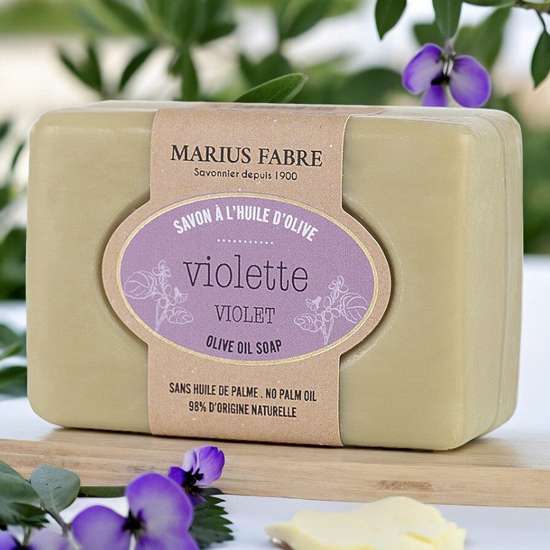 Marius Fabre - Savonnette à l'huile d'olive & à la violette 100g