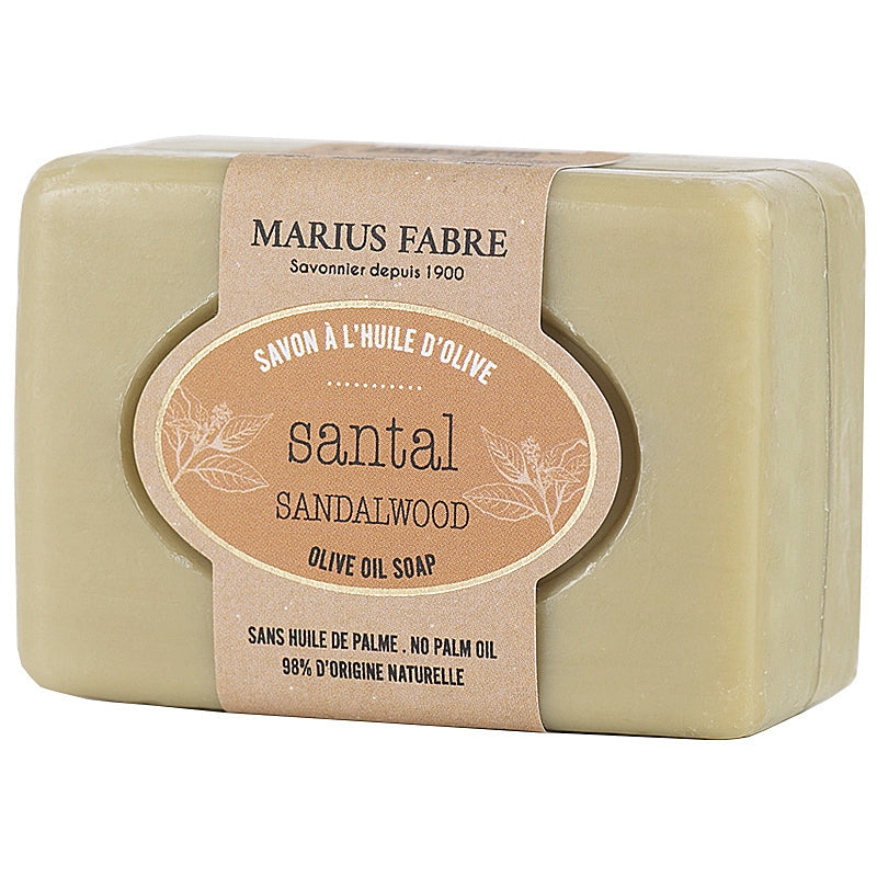 Marius Fabre - Savonnette à l'huile d'olive & au santal 100g