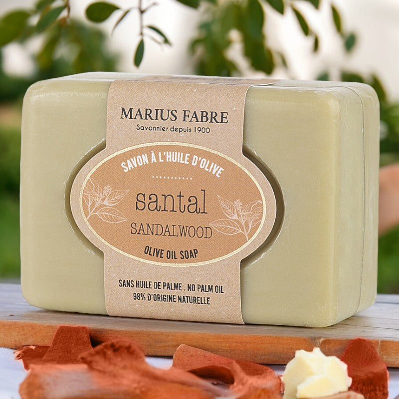 Marius Fabre - Savonnette à l'huile d'olive & au santal 100g