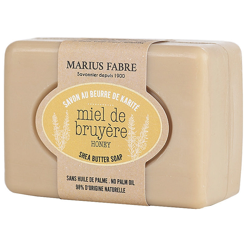 Marius Fabre - Savonnette au beurre de karité & au miel de bruyère 100g