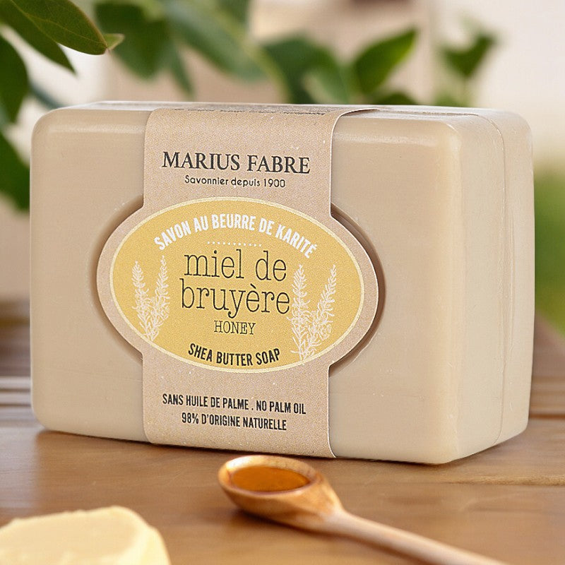 Marius Fabre - Savonnette au beurre de karité & au miel de bruyère 100g
