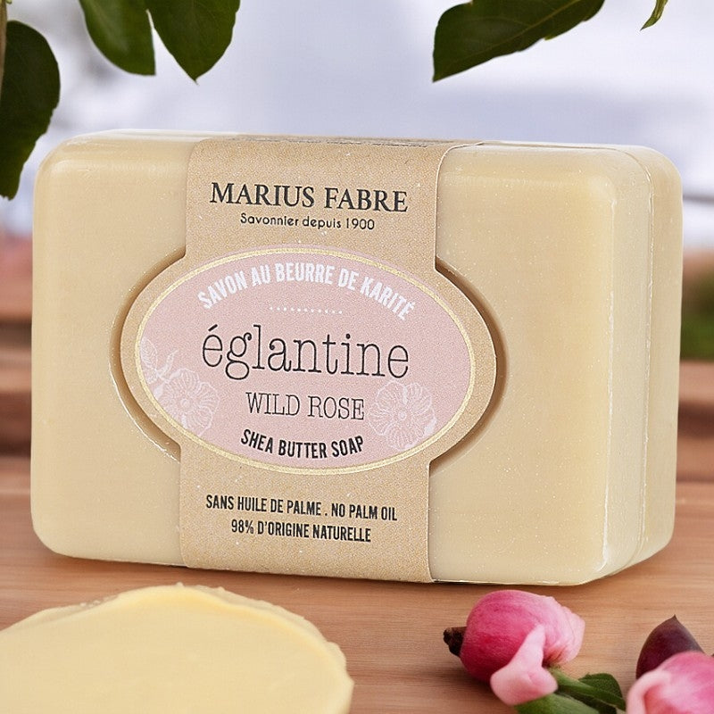 Marius Fabre - Savonnette au beurre de karité & églantine 100g