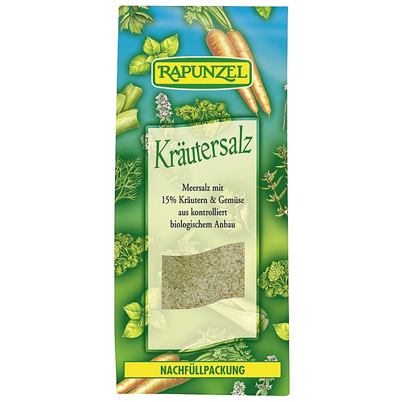 Kräutersalz mit 15 % Bio-Kräutern und -Gemüse - 500 g - Rapunzel