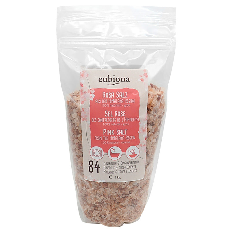 Eubiona - Sel rose de l'Himalaya gros 1kg