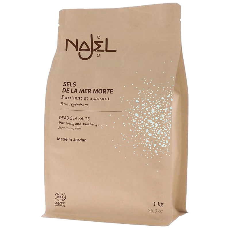 Najel - Sel de la mer Morte - bain régénérant 1kg