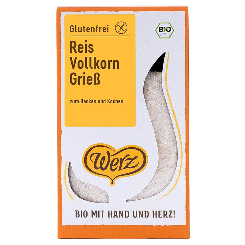 Werz - Semoule de riz complet BIO 250g