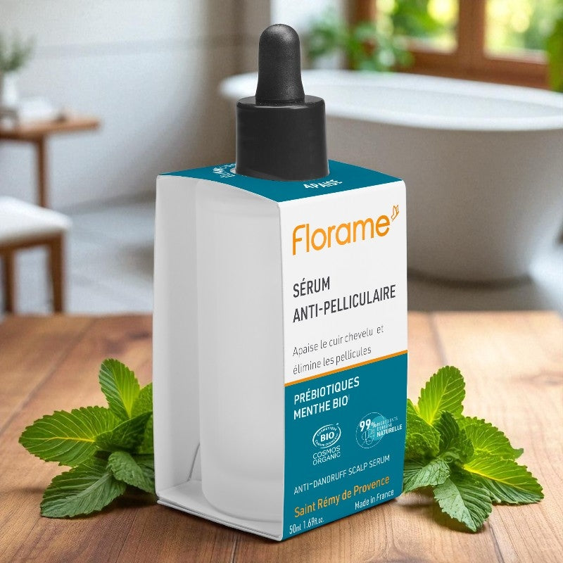 Florame - Anti-Schuppen-Serum Präbiotika & Minze BIO 50ml