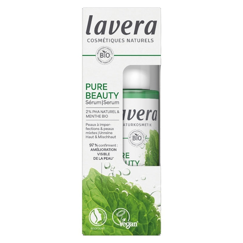 Lavera - Sérum BIO menthe & PHA naturel 30ml