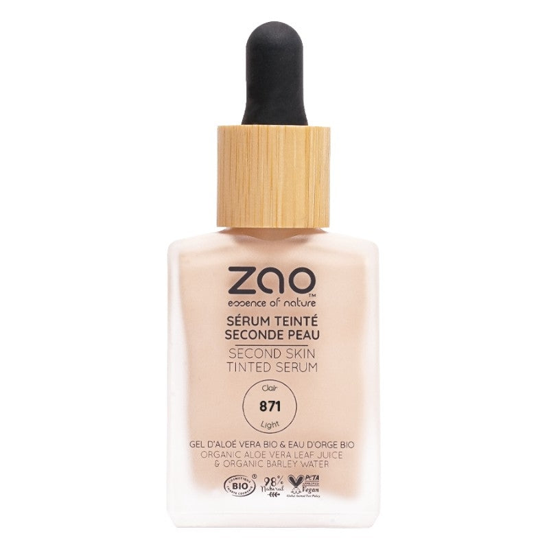 Getöntes Serum Zweite Haut Hell Nr. 871 BIO