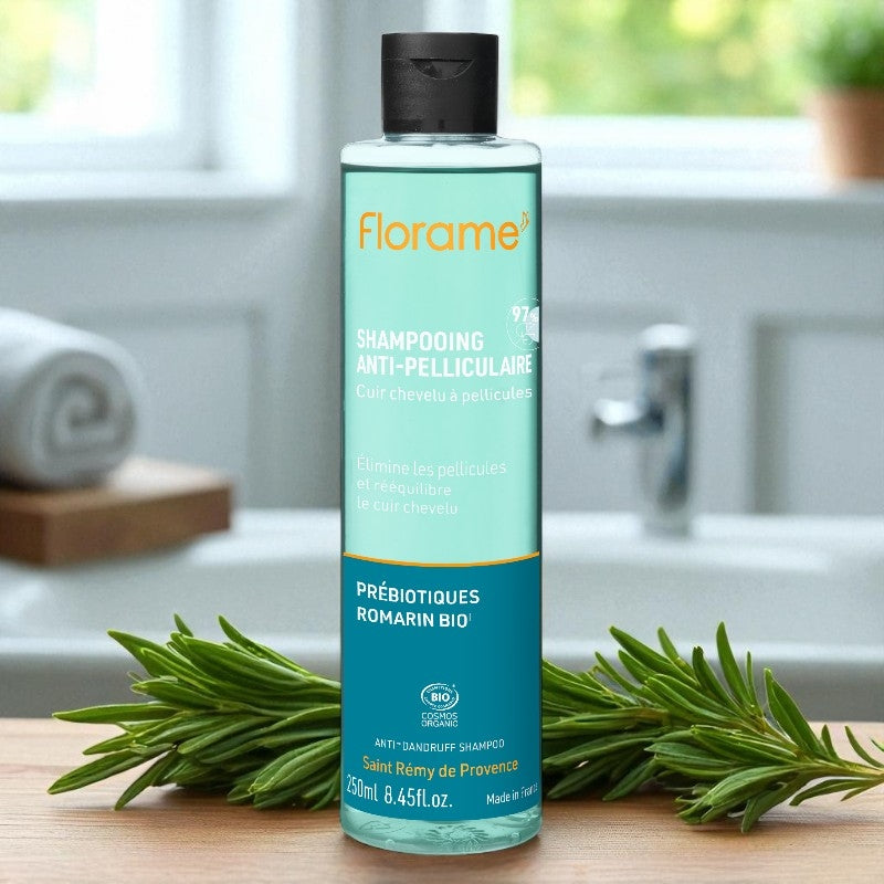 Florame - Shampooing anti-pelliculaire BIO prébiotiques & romarin 250ml