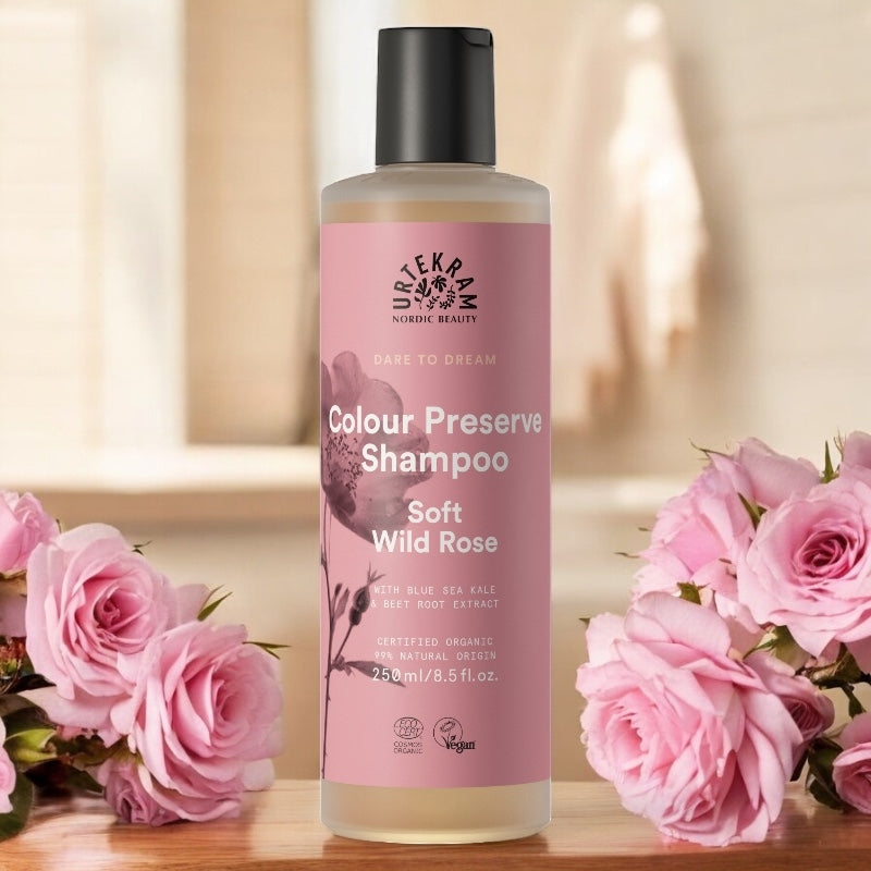 Shampoo für coloriertes Haar mit Rose BIO - 250ml
