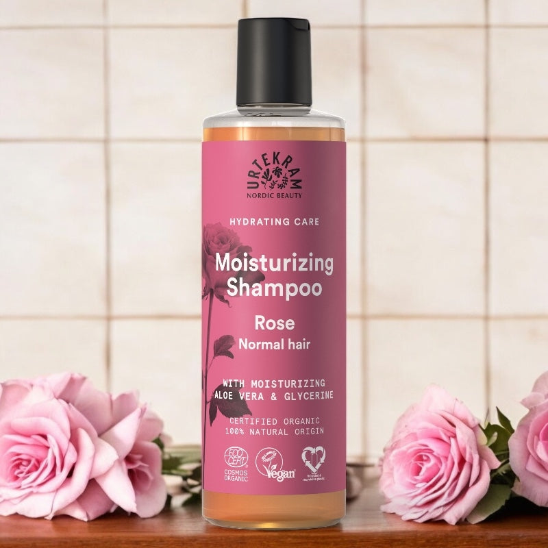 Shampooing BIO à la rose - cheveux normaux - 250ml
