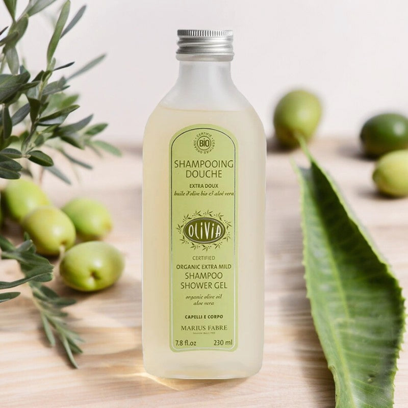 Shampooing douche extra doux BIO olive & aloe vera
