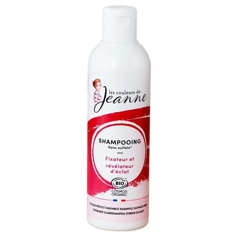 Les Couleurs de Jeanne - Shampooing fixateur de couleur & révélateur éclat BIO 230ml