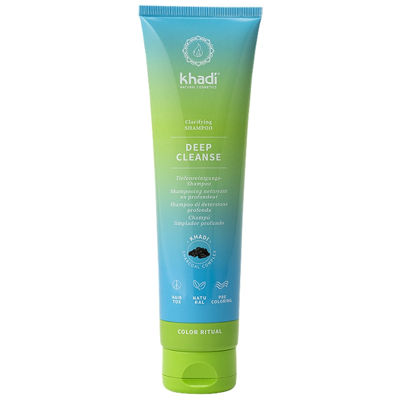 Khadi - Tiefenreinigendes Shampoo Aktivkohle BIO 150ml