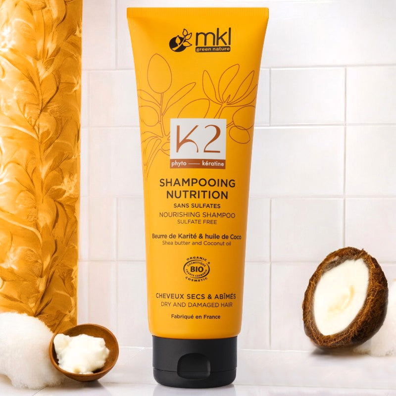 MKL Green Nature - Nährendes Shampoo Sheabutter & Kokos BIO 250ml