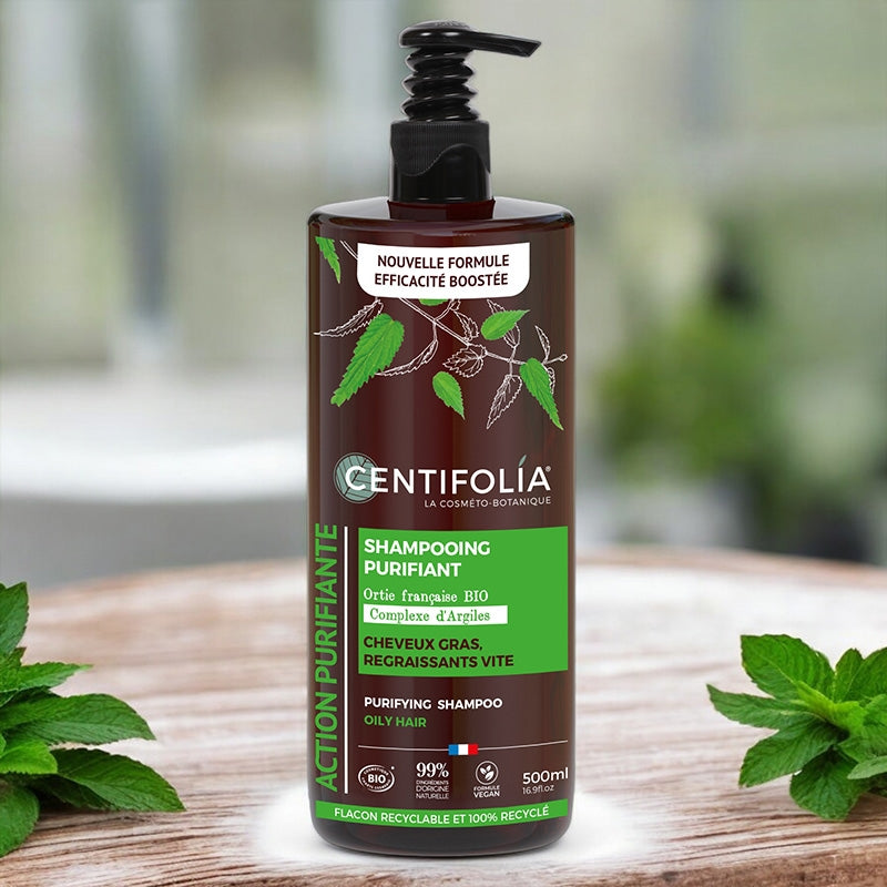 Centifolia - Klärendes Shampoo Tonerde & Brennnessel BIO 500ml