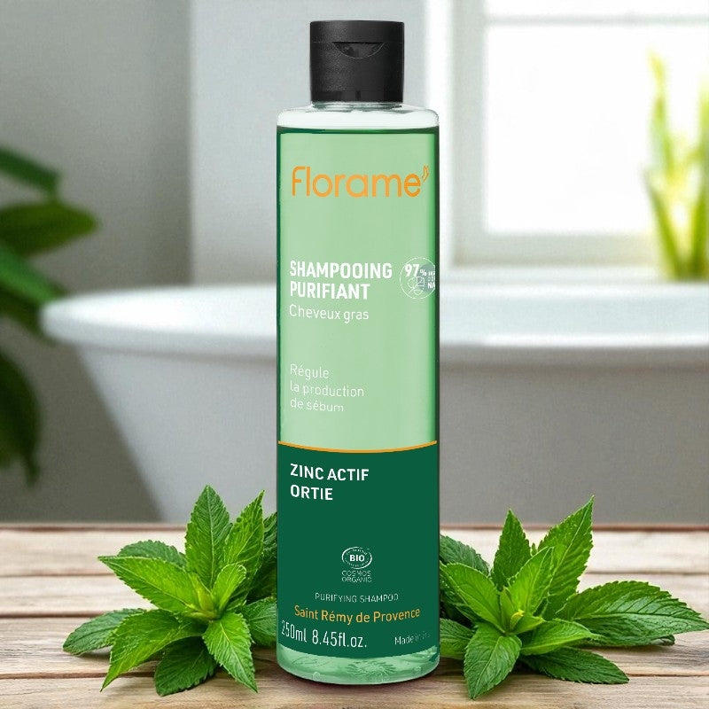 Florame - Shampooing purifiant BIO zinc & ortie 250ml