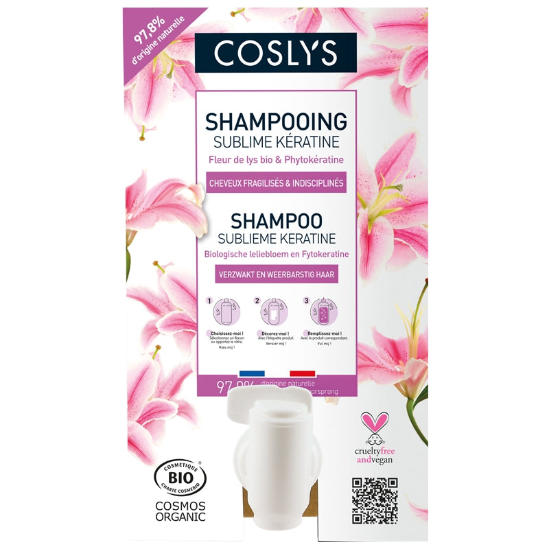 Coslys - Shampooing sublime kératine BIO phytokératine & lys 10kg