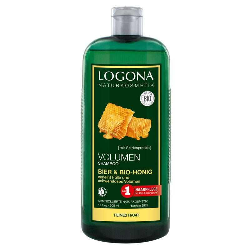 Logona - Volumenshampoo mit Honig und Bier BIO 500ml