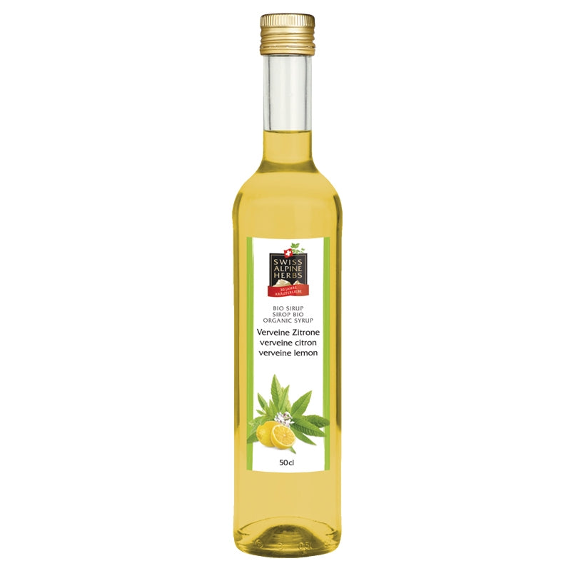 Swiss Alpine Herbs - Sirop verveine & citron BIO 500ml