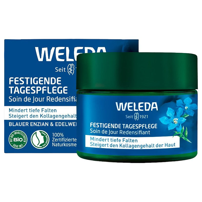 Aufpolsternde Tagespflege Blauer Enzian & Edelweiß BIO