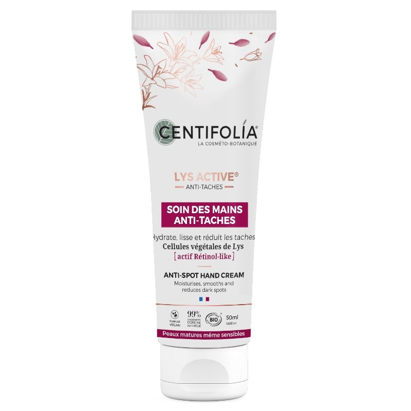 Centifolia - Soin des mains anti-tâches BIO lys 50ml